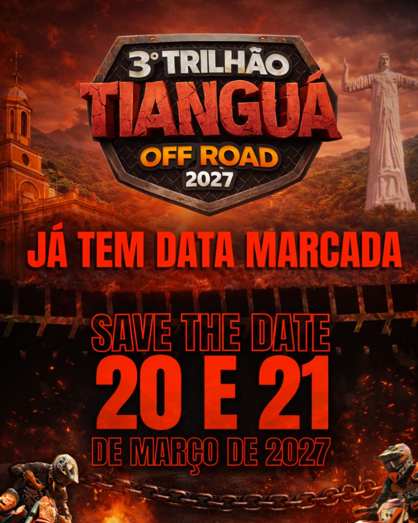 Cartaz Oficial 3º Trilhão Tianguá Off Road 2027